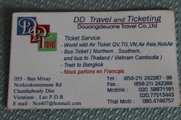 DD Travel and Ticketing contact information