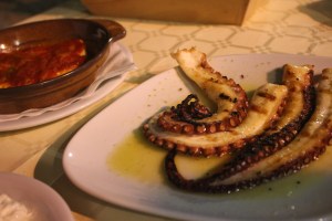 grilled octopus
