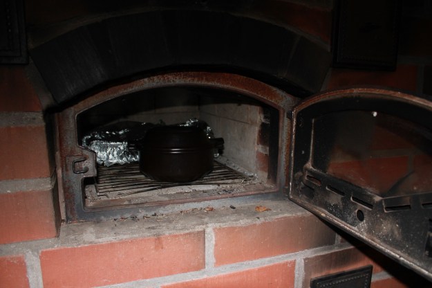 Traditional Finnish oven, leivinuuni